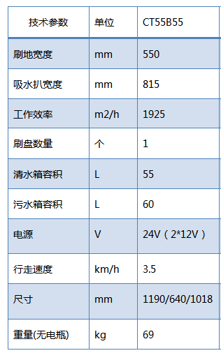 CT55手推式洗地机