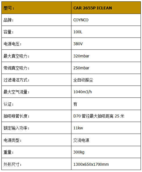 三相电源全自动自清洁型工业吸尘器